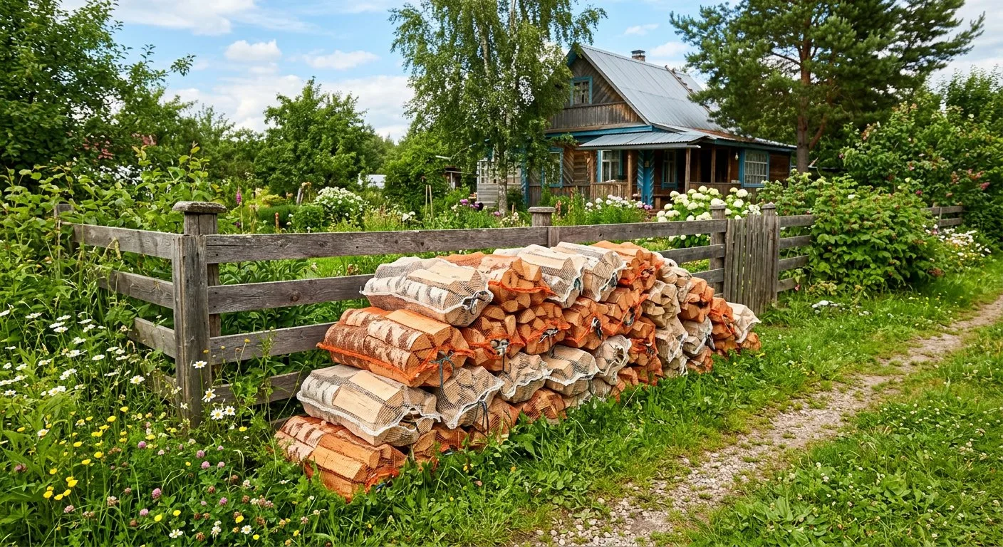 Дрова для дачи в Тучкове